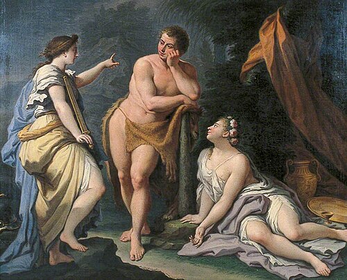 The Choice of Hercules, 1712, Paolo De Matteis