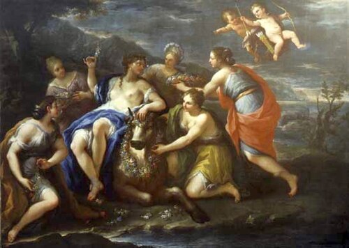 The Abduction of Europa., 1650, Paolo De Matteis