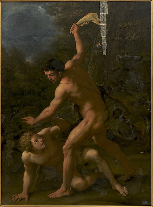 Cain Slaying Abel, 1707, Paolo De Matteis