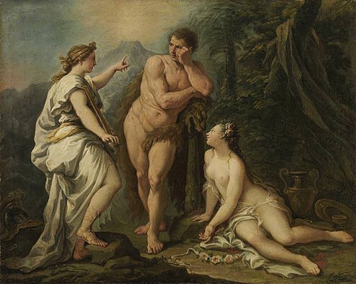 Hercule au carrefour, 1695, Paolo De Matteis