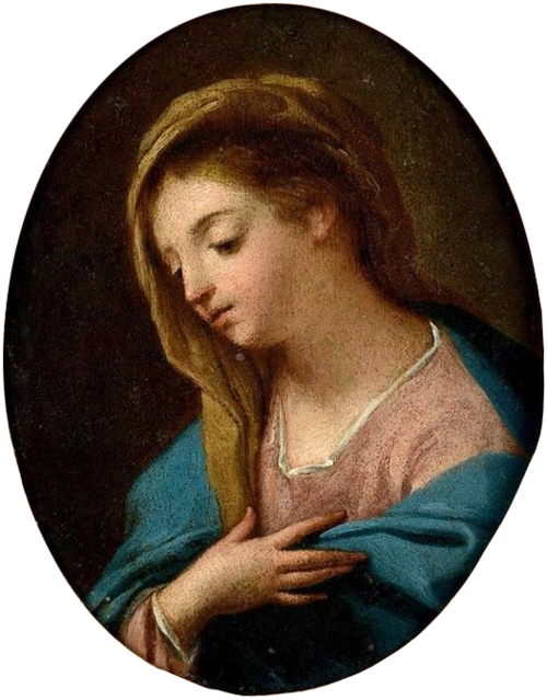 Vierge de l’Annonciation, 1728, Paolo De Matteis