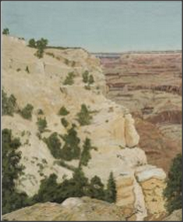 Along the Canyon Rim, 1916, Ben Foster