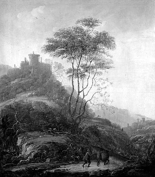 Mountainous Landscape, 1650, Abraham Blommaert