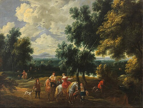 Christ giving the keys to Saint Peter, 1670, Alexander Casteels the Elder