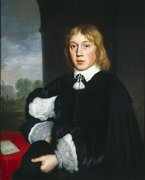 Portrait of a man, 1675, Adam Camerarius