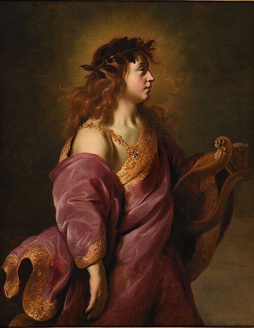 Portrait of a man as Apollo, 1650, Adam Camerarius