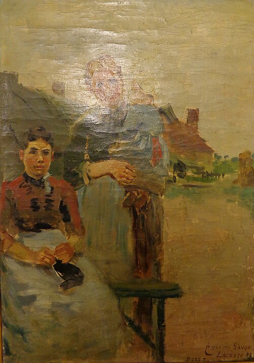 Vrouwen met kind, 1892, Carel Eliza van der Sande Lacoste