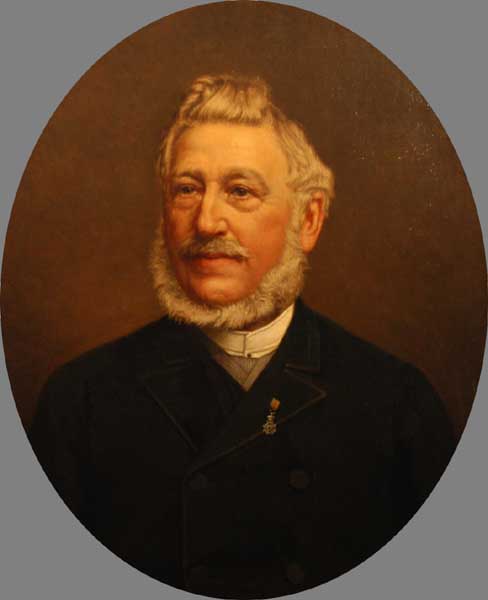 portrait of major B.R.P. Hasselman, 1892, Charles Joseph Grips