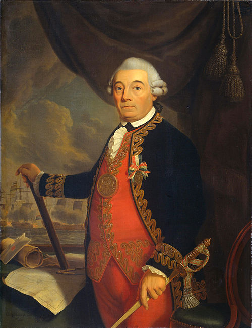Portrait of Johan Arnold Zoutman, 1801, Cornelis van Cuylenburgh