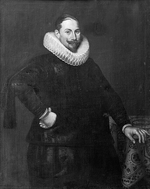 Portrait of Isaac van der Voort (1576-1629), 1623, David Baudringien