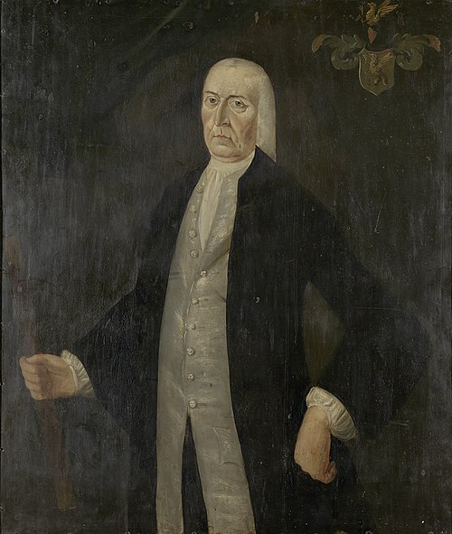 Portrait of gouverneur-generaal Jeremias van Riemsdijk, 1775, Franciscus Josephus Fricot