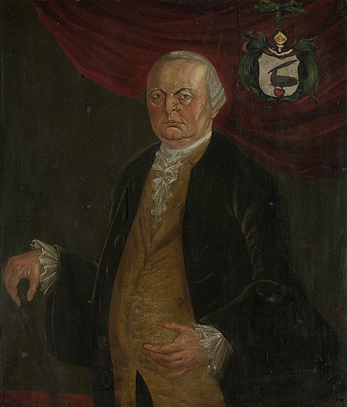 Portrait of Reinier de Klerk (1710-80), Gouverneur-generaal (1777-80), 1777, Franciscus Josephus Fricot