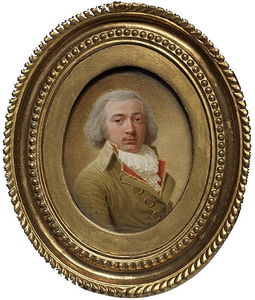 Zelfportret, 1789, Joseph Octave van der Donckt