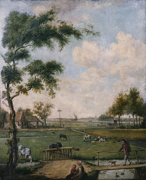 Weidelandschap, 1797, Gerardus Wieringa