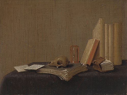 Vanitas Still Life, 1677, Gerrit van Vucht