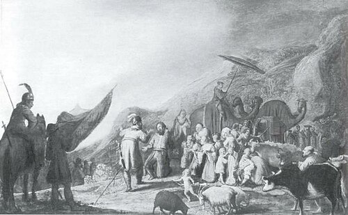 The Meeting of Esau and Jacob, 1641, Gerrit Willemsz Horst