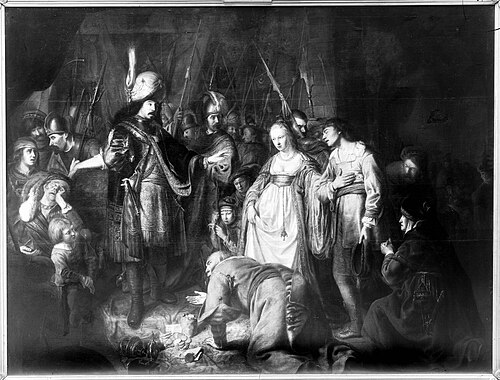 The Generosity of Scipio, 1641, Gerrit Willemsz Horst
