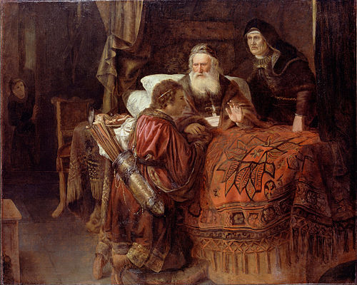 Isaac blessing Jacob, 1638, Gerrit Willemsz Horst