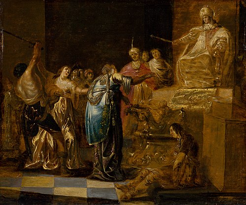 Solomon's Judgement, 1640, Gijsbert Sibilla