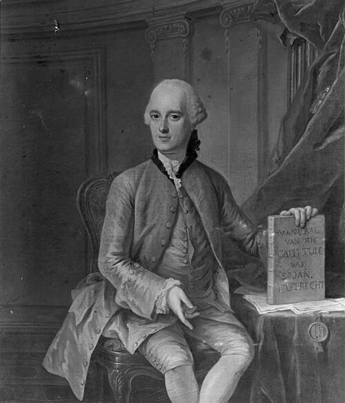 Portrait of Nicolaas Kien (1731-1812), 1765, Guillaume de Spinny