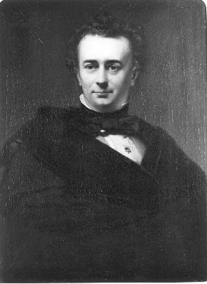 Portrait of Johannes Tjasink, 1851, Hendrik Hollander