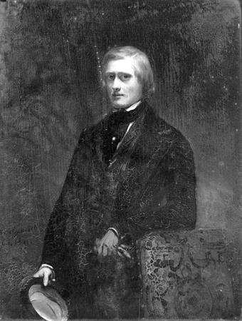 Portret van Coradin Cunaeus (1828-1895), 1849, Hendrik Hollander