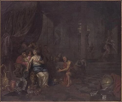 The Death Of Cleopatra, 1750, Hendrick Govaerts