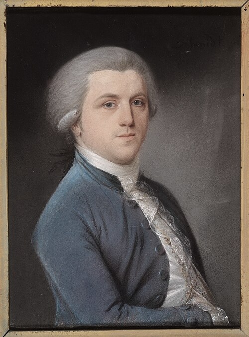 Portret van mr. Adriaan Jacob van der Does, 1756-1830., 1784, Izaäk Schmidt