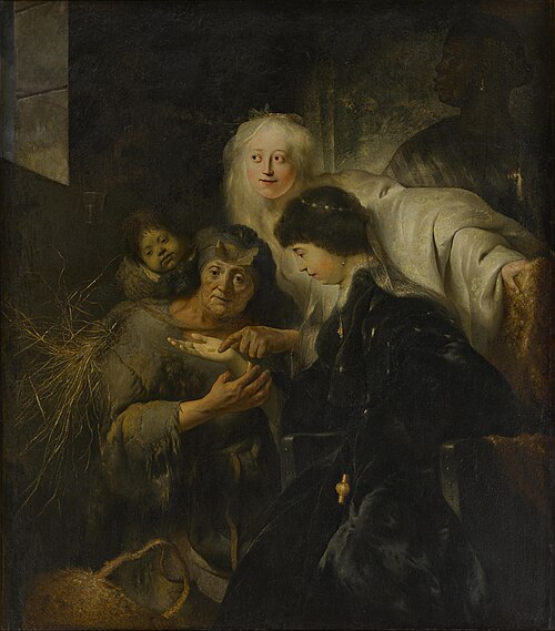 The Fortune-Teller, 1630, Jan Andrea Lievens