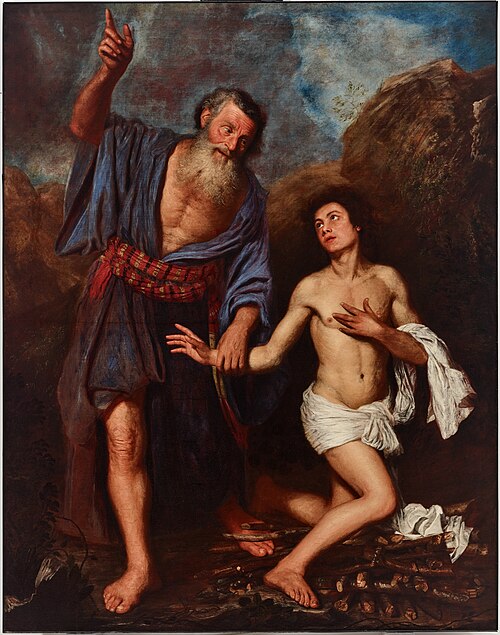 The Sacrifice of Isaac, 1659, Jan Andrea Lievens