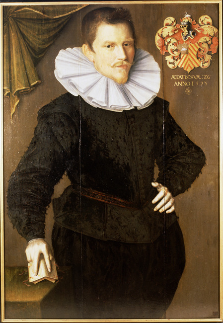 Portrait of Adriaan Teding van Berkhout, 1598, 1598, Jan Claesz.