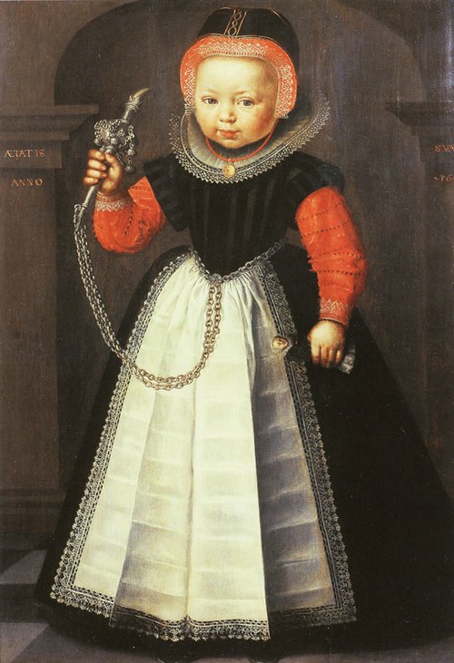 Girl with Rattle, 1609, Jan Claesz