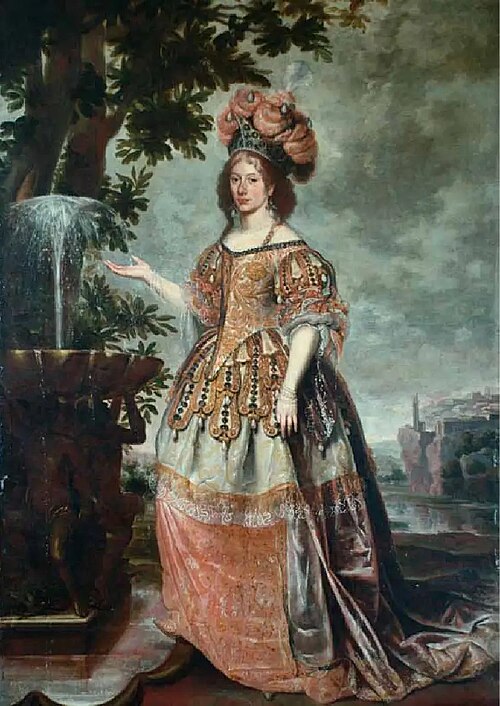 Portrait of unknown noblewoman, 1650, Jan de Herdt