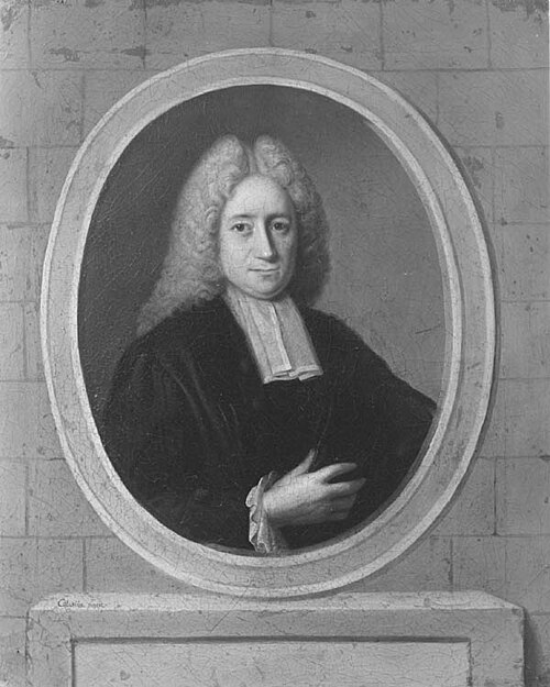 Portrait of Adriaan Reland (1676-1718), 1712, Johan George Colasius