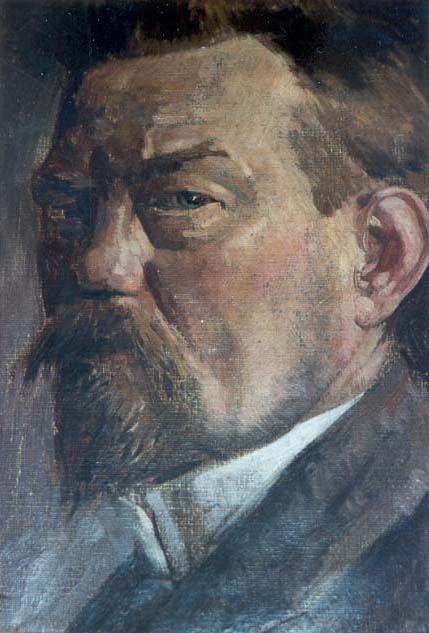 Zelfportret;, 1904, Johan Ernst Bäumer