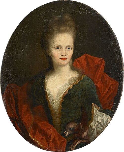 Anna Margaretha van Petcum (1676-1745). Wife of Johan Arnold Zoutman, 1705, Johan van Diest