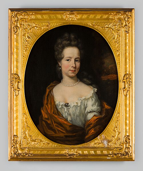 Portrait of Catharina Pels (1665-1704), 1687, Johann Friedrich Bodecker