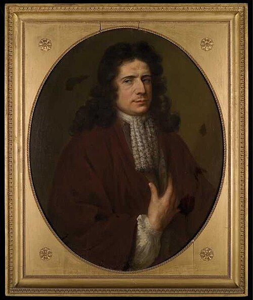 Portrait of Pieter Michielsz. Baelde (1659-1735), 1696, Johann Friedrich Bodecker