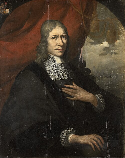 Portrait of Rycklof van Goens (1619-82). Gouverneur-generaal (1678-81), 1690, Martin Palin