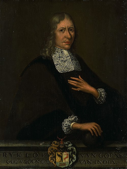 Portrait of Rycklof van Goens (1619-82), Gouverneur-generaal (1678-81), 1775, Martin Palin