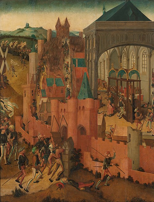 The Siege of Rhenen, 1500, Maître de Rhenen