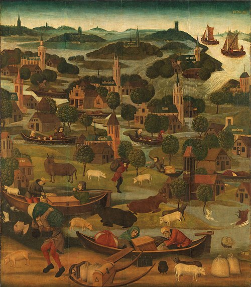 The Saint Elizabeth’s Day Flood, 1490, Master of the St. Elizabeth Pa