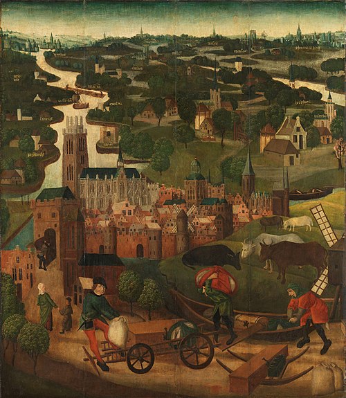 St. Elizabeth Flood, 1490, Master of the St. Elizabeth Pa