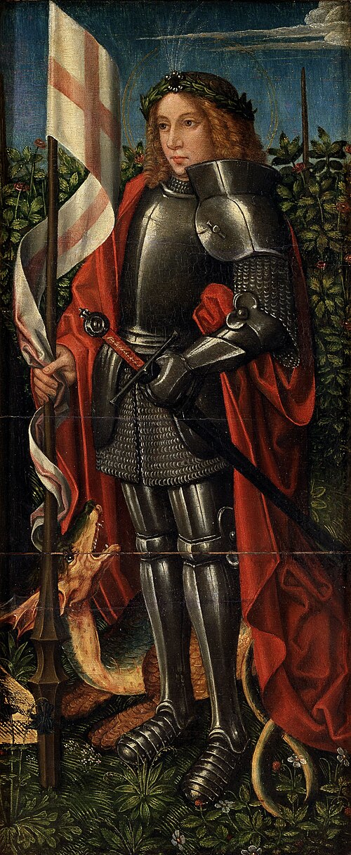 Saint Georges, 1500, Meester van de Familie van de Heilige Anna