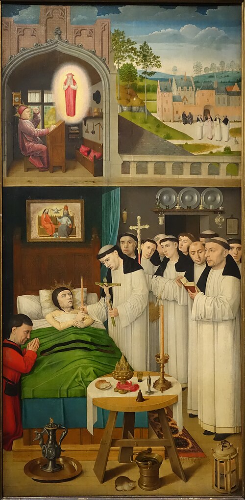 Scenes from the Life of Saint Augustine, 1480, Maître de la Légende de saint Augustin
