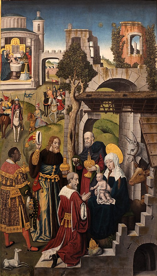 L’adoration des mages, 1500, Monogrammiste A.H.