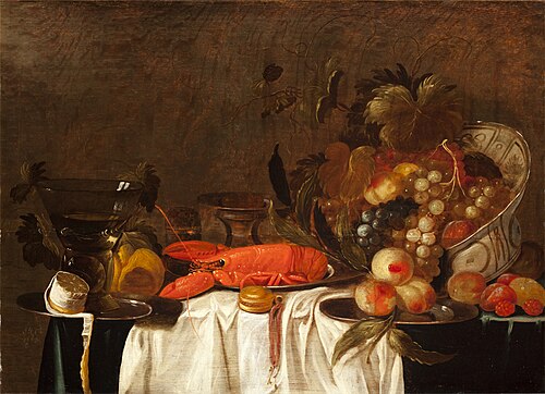Nature morte, 1664, Monogrammiste J.H.V.