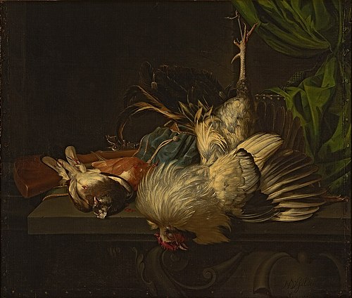 Dead Birds, 1672, Nicolaes van Gelder