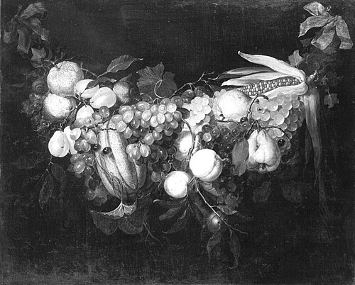 Früchtegirlande, 1661, Nicolaes van Gelder