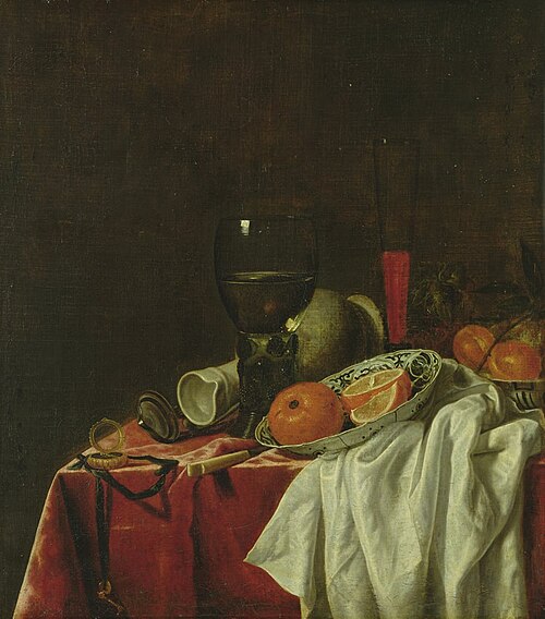 Nature morte, 1660, Paulus Hennekyn